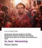 2 kaartjes Pieter Derks in Enschede, Twee personen