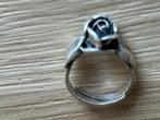 Te koop TEKA zilveren ring roos, Sieraden, Tassen en Uiterlijk, Antieke sieraden, Ophalen of Verzenden, Zilver, Ring