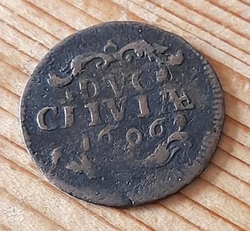 duit Cleve Kleef 1696 beschikbaar voor biedingen