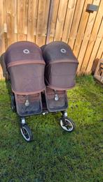 Bugaboo Donkey 2 Duo - Duowagen, Kinderen en Baby's, Kinderwagens en Combinaties, Gebruikt, Bugaboo, Verstelbare duwstang, Ophalen