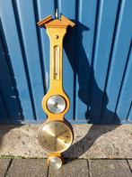 Barometer weerstation met klok   tegen elk aannemelijk bod, Audio, Tv en Foto, Weerstations en Barometers, Ophalen
