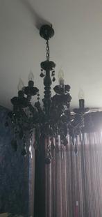 Zwarte lamp, Huis en Inrichting, Lampen | Kroonluchters, Ophalen of Verzenden