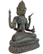 Bronzen beeld van Trimukha Avalokiteshvara, Ophalen of Verzenden, Gebruikt
