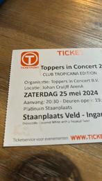 1 Veldticket Toppers  2024!!, Tickets en Kaartjes, Eén persoon