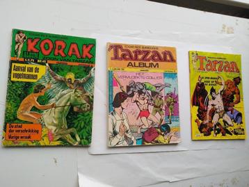 Stripboeken Tarzan en Korak beschikbaar voor biedingen