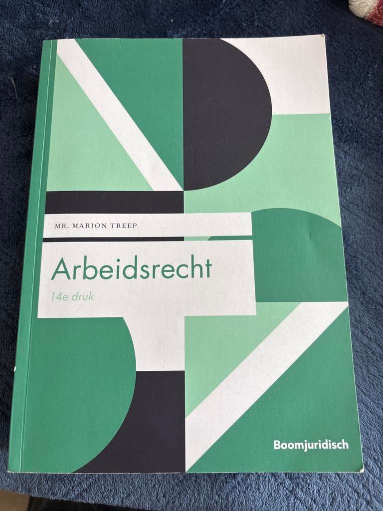 Marion Treep - Arbeidsrecht, Boeken, Sociale wetenschap, Ophalen of Verzenden, Zo goed als nieuw, Marion Treep