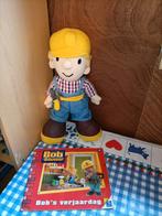 Oude Bob de Bouwer knuffel 36 cm + boekje *, Kinderen en Baby's, Speelgoed | Knuffels en Pluche, Ophalen of Verzenden