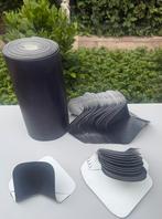 Pvc dakbedekking 44 hoeken en een dikke rol pvc van 35 cm/b, Pvc.com, Kunststof, Zwart, Overige typen