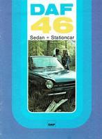 Folder DAF 46 Sedan en Stationcar (1974), Gelezen, Overige merken, Verzenden