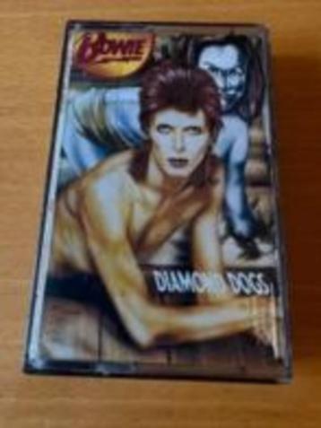 David Bowie originele muziek cassette Diamond dogs  TOPPER beschikbaar voor biedingen