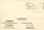 COPEX, Rotterdam - 11.1946 - briefkaart, Postzegels en Munten, Brieven en Enveloppen | Nederland, Ophalen of Verzenden, Briefkaart