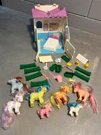 Vintage my little pony stal stable MLP met 7 pony’s, Ophalen of Verzenden