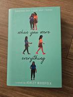 When You Were Everything - Ashley Woodfolk, Ophalen of Verzenden, Zo goed als nieuw, Ashley Woodfolk
