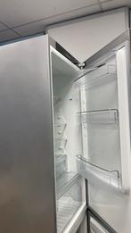 Koelkast AAA+ RVS - Boven Koeling, Beneden Vries, Witgoed en Apparatuur, Koelkasten en IJskasten, Gebruikt, 200 liter of meer