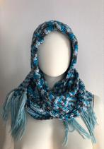 Leuke O’Neill muts shawl blauw tinten gebreid, Verzenden, Maat 46/48 (XL) of groter, Zo goed als nieuw, O’Neill