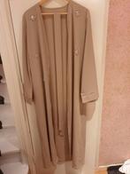 Abaya, Beige, Maat 38/40 (M), Ophalen of Verzenden, Zo goed als nieuw