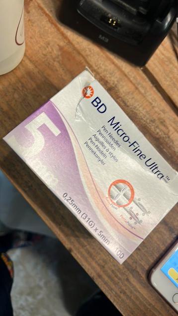Diabetis prik naalden ! beschikbaar voor biedingen