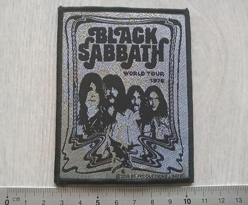 Black Sabbath world tour 1978 patch 33---- 2013 uitgave, Verzamelen, Muziek, Artiesten en Beroemdheden, Nieuw, Kleding, Verzenden