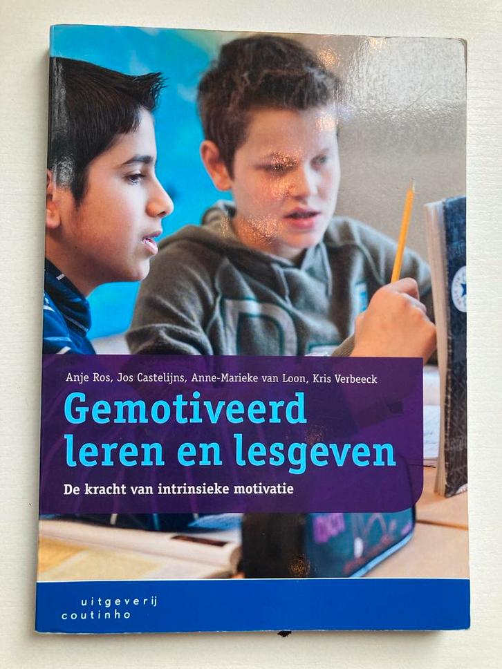 Gemotiveerd leren en lesgeven - Coutinho, Boeken, Studieboeken en Cursussen, Zo goed als nieuw, HBO, Ophalen of Verzenden
