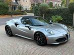 Alfa Romeo 4C 1750 TBI Spider TCT 2016 Grijs, Auto's, Zwart, 4 cilinders, Cabriolet, 14 km/l