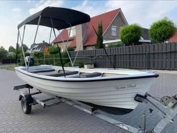 Rana Sloep 4,40  Suzuki 5 pk trailer nu €2500‼️ beschikbaar voor biedingen