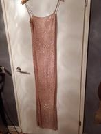 Lange galajurk maat s, Ophalen of Verzenden, Zo goed als nieuw, Beige, Galajurk