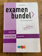 Examenbundel Economie vmbo-gt/mavo 2023-2024, Ophalen of Verzenden, Gelezen, VMBO, Economie