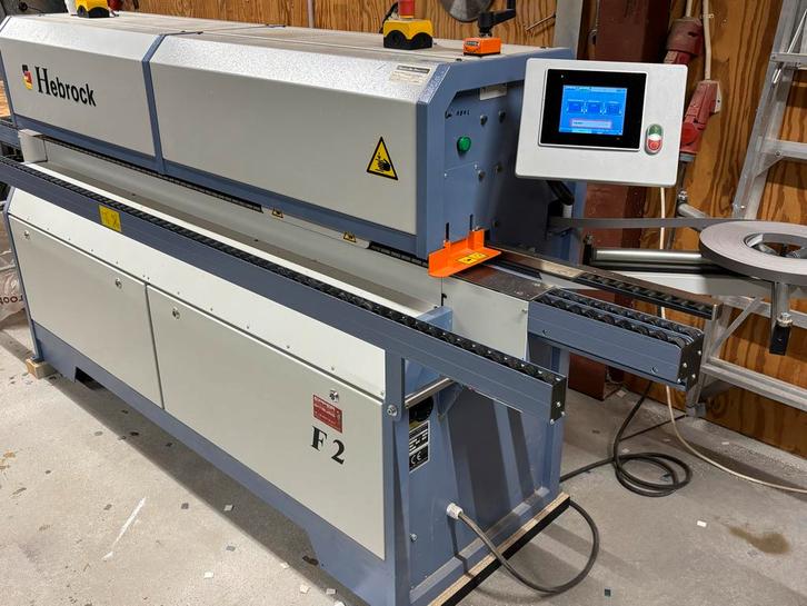 Hebrock F2 Kantenlijmer, Zakelijke goederen, Machines en Bouw | Houtbewerking, Ophalen