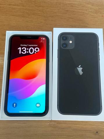 iPhone 11 64GB - Zwart - Zo goed als nieuw in doosje beschikbaar voor biedingen