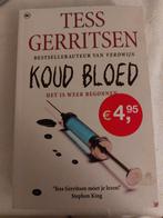 Koud bloed - Tess Gerritsen, Ophalen of Verzenden, Gelezen, Nederland