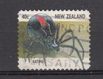 New Zealand met een Spin Katipo, Verzenden, Gestempeld