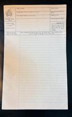 Engeland. Oude Wolsey Hall Oxford Test paper, Ophalen of Verzenden, Zo goed als nieuw
