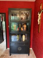 Chinese kast, Gebruikt, Chinees, Met deur(en), Overige houtsoorten