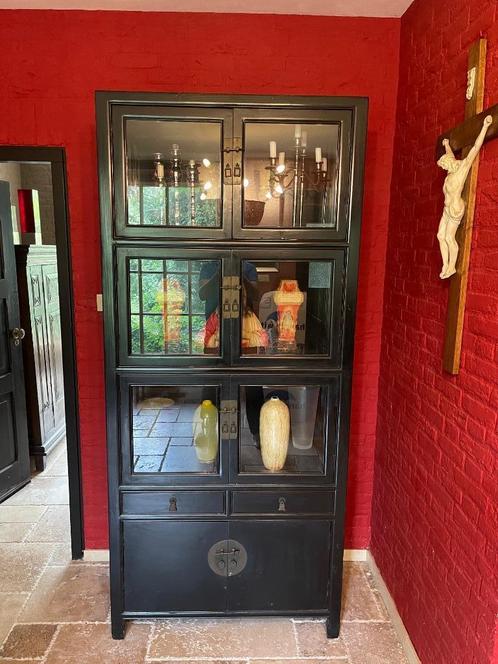 Chinese kast, Huis en Inrichting, Kasten | Dressoirs, Gebruikt, 50 tot 100 cm, 50 tot 75 cm, Met lade(s), Met deur(en), Met plank(en)