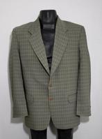 Groen geruit colbert van 100% virgin wol van Valentino, Verzenden, Gedragen, Maat 48/50 (M), Groen