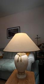 Grote mediterraanse tafellamp keramiek schemerlamp, Huis en Inrichting, Lampen | Tafellampen, Ophalen of Verzenden, Zo goed als nieuw