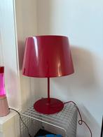 Vintage IKEA KULLA Tafellamp Rood, Huis en Inrichting, Ophalen, Zo goed als nieuw, Rood, Rond