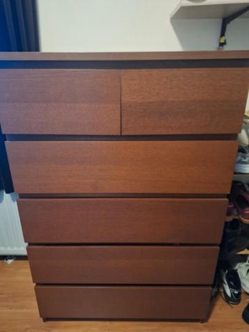 Ikea malm ladekast 6 lades - afbeelding 1