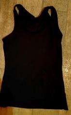 Zwarte top, Verzenden, Zwart, Zo goed als nieuw, Zonder mouw