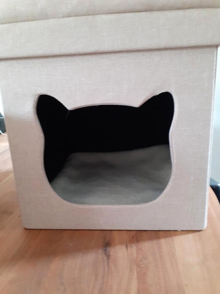 Nieuw prachtig katten bed huis zitplaats mand poef., Dieren en Toebehoren, Kattenmanden, Nieuw, Katoen, Ophalen of Verzenden