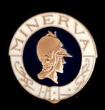 Minerva speld- donkerblauw-wit, Verzamelen, Speldjes, Pins en Buttons, Verzenden, Nieuw, Transport, Speldje of Pin