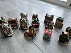 Kerstdorp huisjes 14 stuks, Ophalen of Verzenden, Zo goed als nieuw