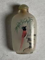 Vintage Reverse Painted Chinees Snuifflesje / Snuff Bottle, Antiek en Kunst, Ophalen of Verzenden