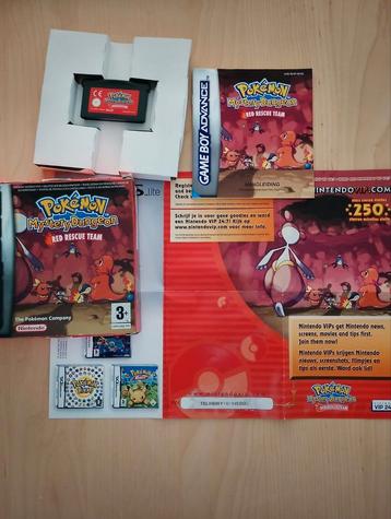 Game Boy Advance Pokémon mystery dungeon red rescue team beschikbaar voor biedingen