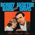 LP - Bobby Bare & Skeeter Davis ‎– More Tunes For Two, Gebruikt, Ophalen of Verzenden, 12 inch