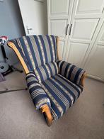 Stoel, Huis en Inrichting, Stoelen, Ophalen, Hout, Gebruikt, Blauw