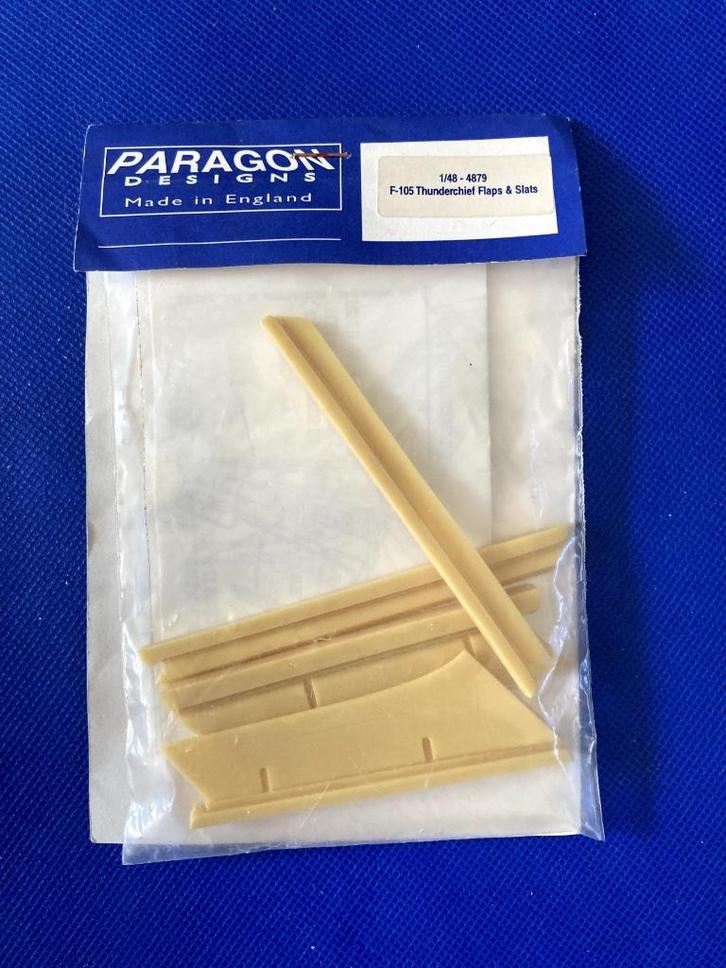 Paragon designs F-105 Thunderchief flaps & slats (1/48, Hobby en Vrije tijd, Modelbouw | Vliegtuigen en Helikopters, Nieuw, Vliegtuig