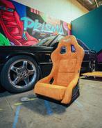 NRG Prisma Ultra Alcantara Tan Pompoen Kuipstoel Sportstoel, Ophalen of Verzenden