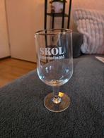 Skol & Oranjeboom Bierglazen - 8 stuks, Verzamelen, Glas en Borrelglaasjes, Ophalen of Verzenden, Gebruikt, Bierglas