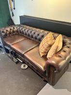 Chesterfield 3 zitter, Huis en Inrichting, Ophalen, 150 tot 200 cm, Driepersoons, Zo goed als nieuw